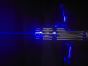 Gatling 1000mW 450nm Blue High Power Burning Laser  with 5-Lenses Built-in-Battery USB