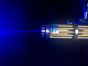 Gatling Stretch 1000mW 450nm Blue Powerful Laser Pointer - Golden Shell - B810X