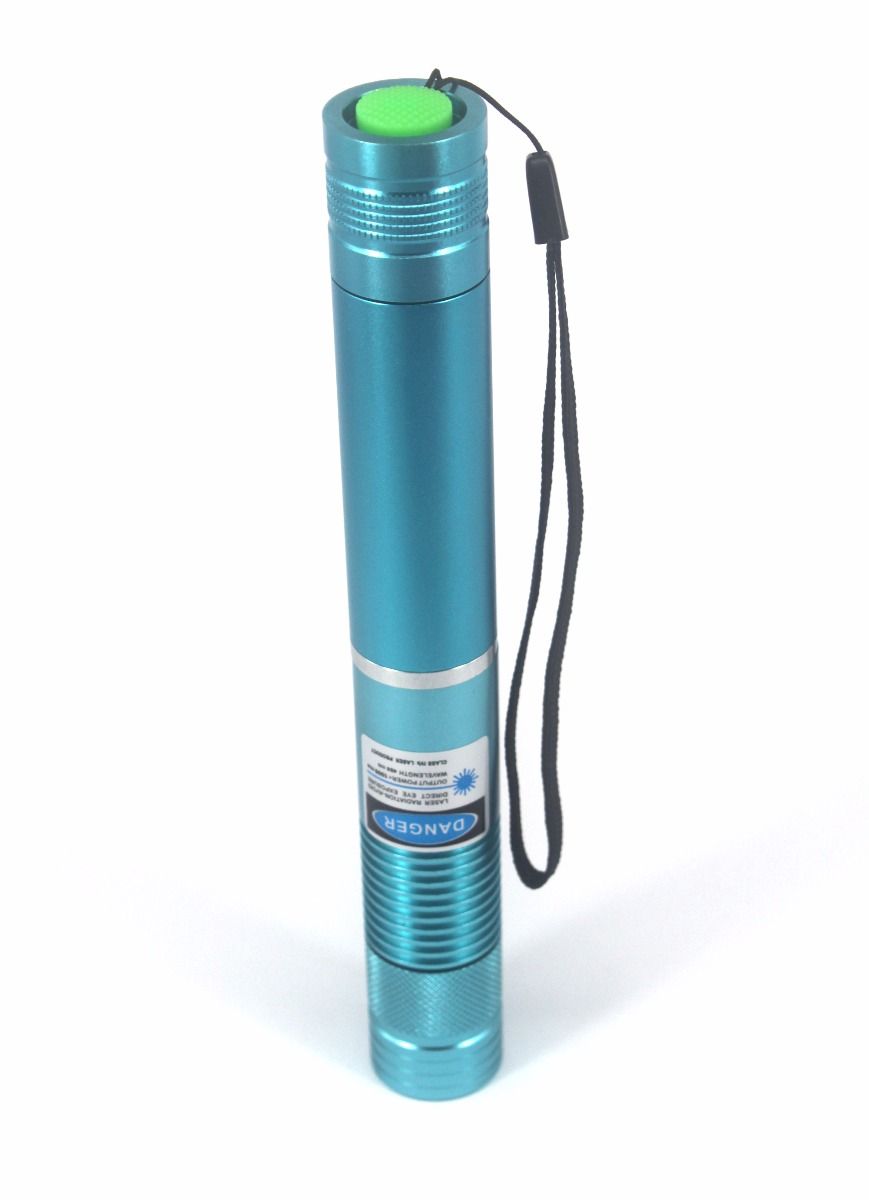 1000mW 450nm Blue High Power Burning Laser Pointer Blue Aluminum