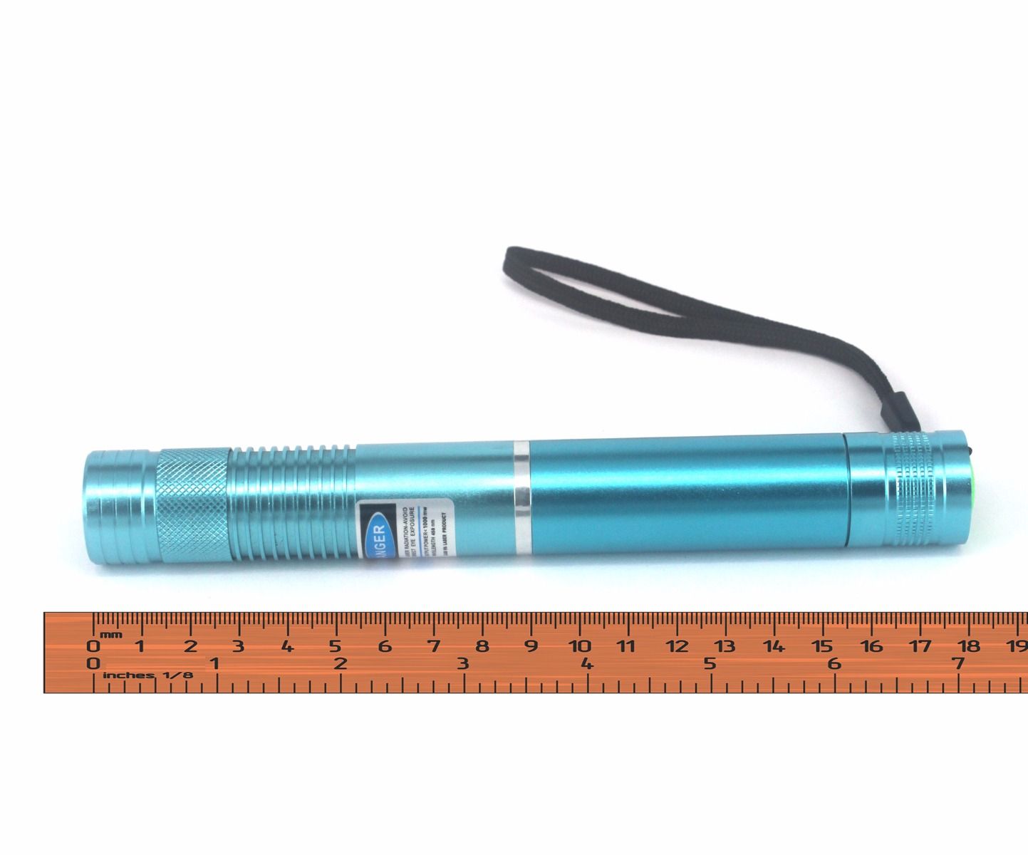 1000mW 450nm Blue High Power Burning Laser Pointer Blue Aluminum