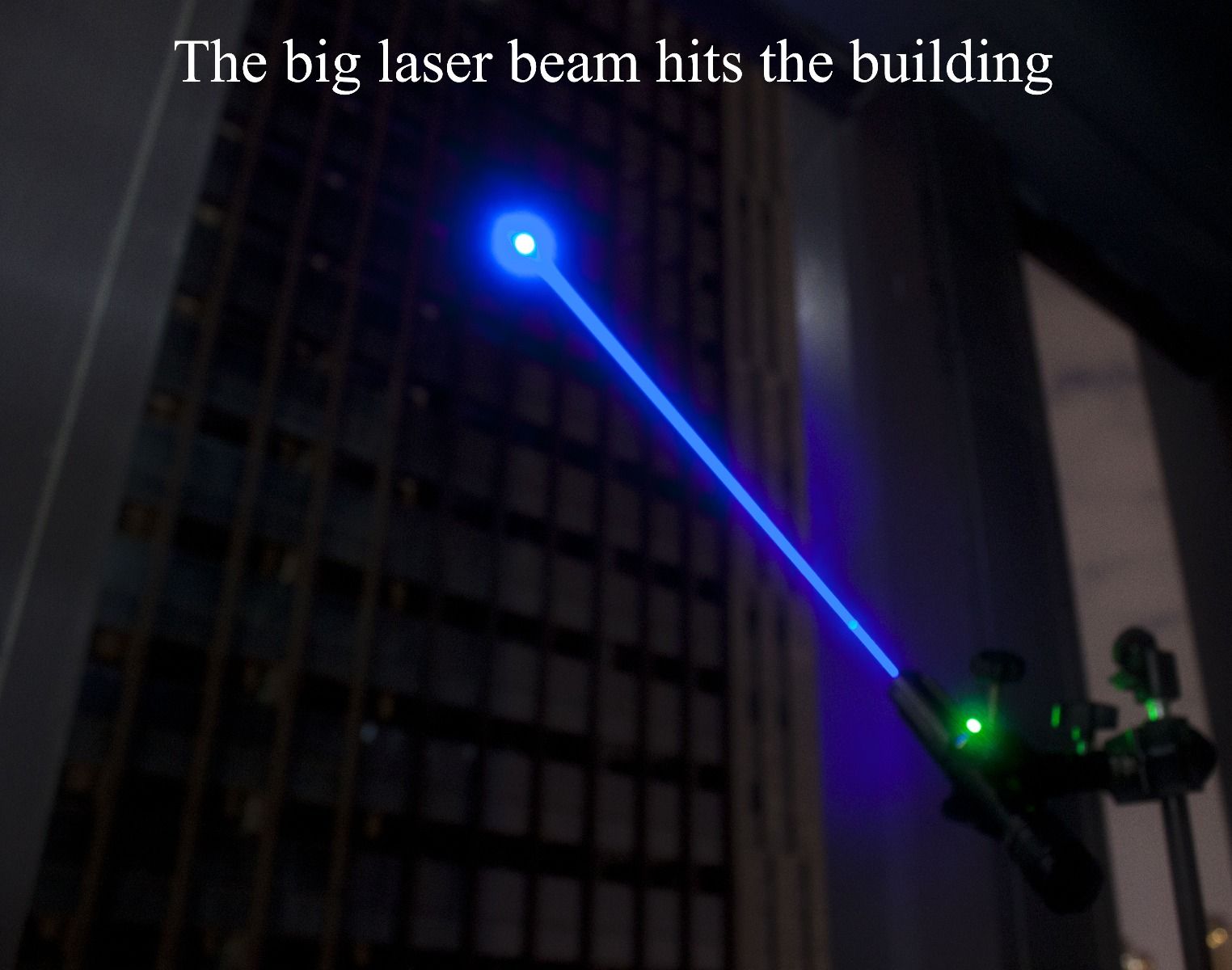 laser beam pointer