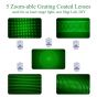 5 zoom-able grating coated lenses used for as laser stage light, star light Lab, DIY