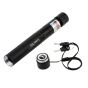 True 100mW 405nm Violet Purple Laser Pointer with Battery Charger 5-Lenses - V303