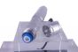 1000mW 450nm Blue Beam Laser Pointer - Silver Shell - B890
